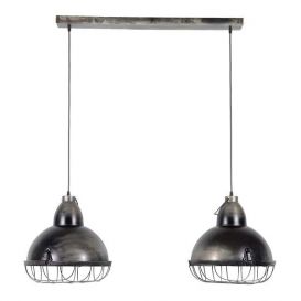 Hanglamp Industry raster 2x 38 cm
